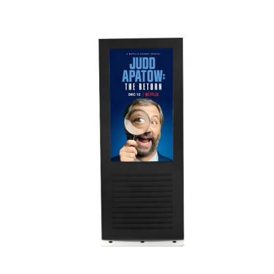 China 18.5 Inch Indoor Super Thin Stand Elevator Video Display Elevator Single Advertising Advertising Screen for sale