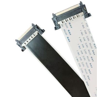 China Electronic Cable Ffc Flat Cable Assembly , Ribbon Ffc 15Pin 0.5Mm Pitch Ribbon Cable for sale