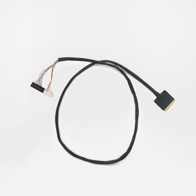 China Electronic Computer Wiring Harness 15.6 Inch 40 Pin LVDS Cable For LCD Display for sale