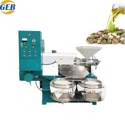 China food & Automatic Peanut Sunflower Coconut Beverage Plant Mustard 6yl100 Oil Press Machine Oil Pressers for sale