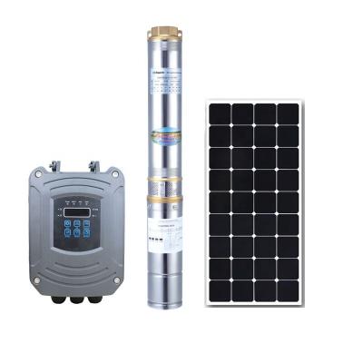 China Energy Saving DC Solar Submersible Water Pump Kit For Agriculture for sale