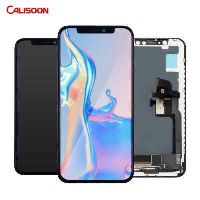 China Multi-touch Calisoon Factory Wholesale Price Mobile Phone LCDs (IPS Technology) with Digitizer Assembly Display LCD For iPhone X XR 11 8 7 6 for sale