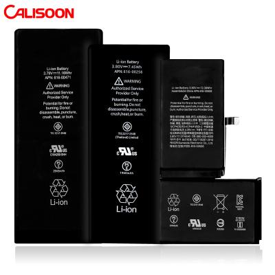 China Mobile Phone Calisoon Mobile Phone Battery For iphone X XR XS 8 8 plus 7g 7 plus 6 6s 6s plus 5 5s for sale