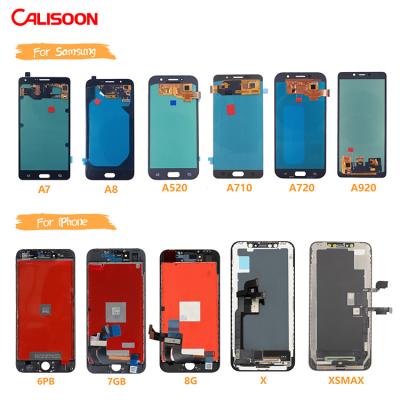 China 2021 CALISOON TFT Mobile Phone LCD Touch Screen Replacement For Iphone For Samsung LCD Screen Show OEM Mobile Phone LCD for sale