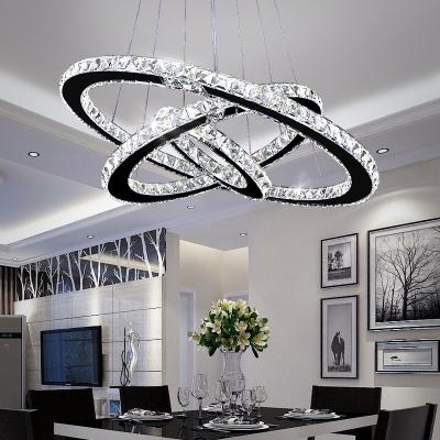 China Modern luxury golden restaurant bedroom living room hanging home decorative crystal led chandeliers for sale