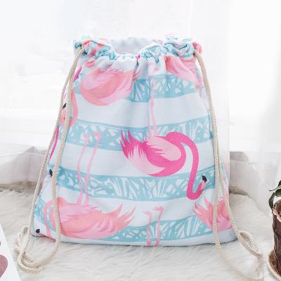 China Viable 2022 China Supplier New Design Beach Cooler Shoulder Bag Flamingo Beach Bag for sale