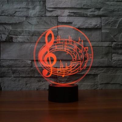 China 88mm 3d Led Illusion Lights 138mm USB Optical Illusion Night Light for sale