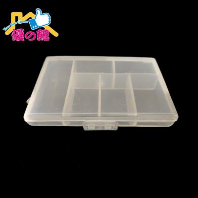 China Divided blue plastic storage box from the storage pp rectangle for sale