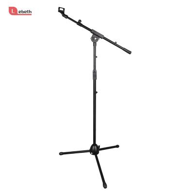 China MJ-750 Professional Adjustable Stable Reinforced Music Metal Microphone Stand Set for sale