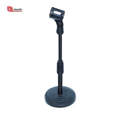 China Set of ZM-02 Music Factory Wholesale Professional Detachable Desktop Microphone Stands for sale