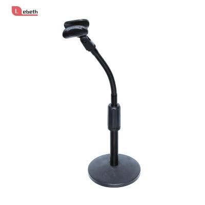 China High Quality Music MJ-35B Adjustable Height Game Around Reinforced Iron BaseTable Microphone Stand for sale