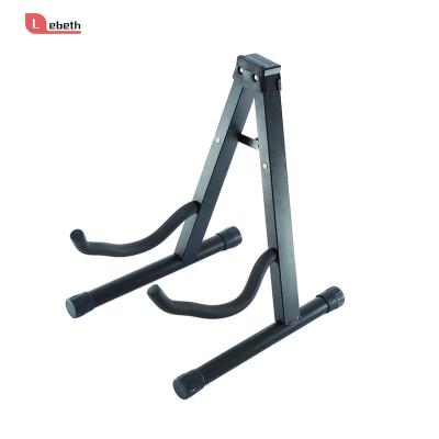 China Playing Independent Type Convenient Type Music JTJ-04A Black Packing Guitar Stand Small Volume Folding Metal Guitar Stand for sale