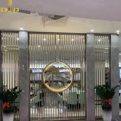 China OEM Modern Laser Cut Decorative Outdoor Garden Privacy Art Metal Screens Panels Corten Steel Garden Screen for sale