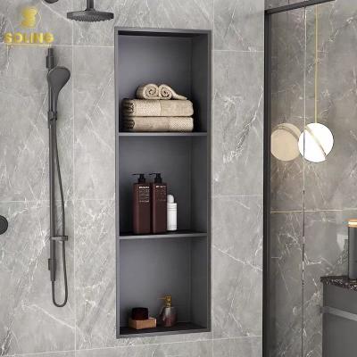 China Modern Waterproof Insert Storage Shelf Houseables Shower Niche For Shower Room for sale