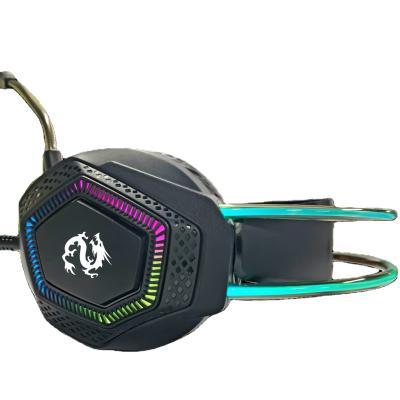 China High Headband Cool Headband OEM LOGO Custom Foreign Design Sensitivity RGB Gaming Headset for sale