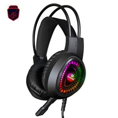 China Hot Selling Earphone RGB Color Light Gaming Headset Gaming Cable Earphone With Microphone Earphone for sale