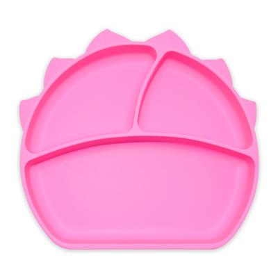 China BPA Free Food Grade BPA Free Safe Environmental Friendly Easy To Clean Kids Baby Silicone Dish for sale