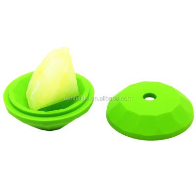 China Hot Selling Reusable Viable Food Grade Diamond Shaped Tray Silicone Ice Block Molds for sale