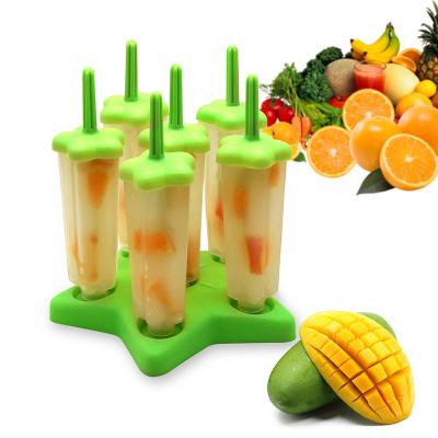 China Sustainable Good Quality Hot Sale Cheap Color Can Be Customized Reusable Plastic Popsicle Mold for sale