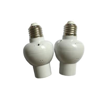 China Wholesale Universal Corridor Induction Lamp Holder LED Lamp Screw Factory E27 Sound Control Lamp Holder for sale