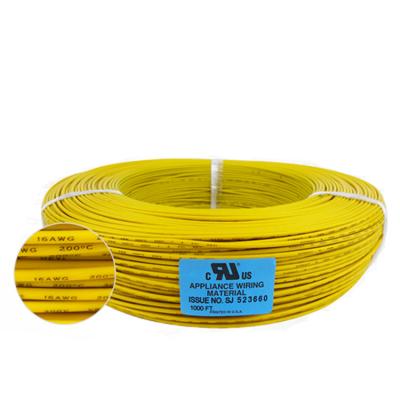 China High Quality Fluoroplastic Wire 1332-22A18A Copper Temperature Resistance 200 Degree Ignition Wire High Temperature Wires And Cables for sale