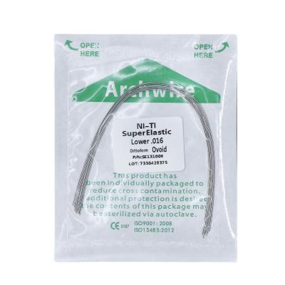 China Denrum Dental Orthodontic Supper Elastic Niti Arch Wires for sale