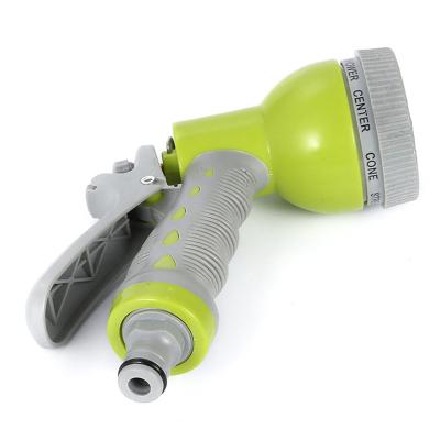 China Outdoor Garden Watering Reliable Performance Top Selling Adajustable Nozzle 7 Patterns Garden Hose Watering Gun for sale