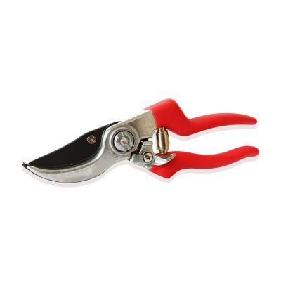 China Wholesale Anti-skid Durable Head Handle Hand Garden ARS Pruner Bypass Red Bypass Shears Rose Garden Tools Carbon Steel for sale