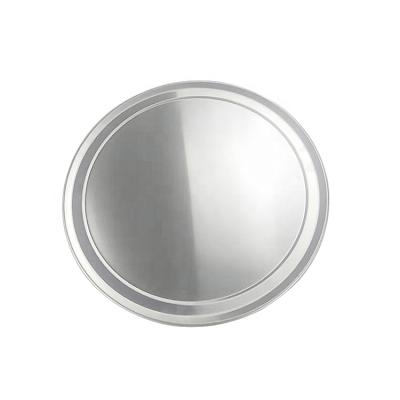 China 17 Inch Round Aluminum Pizza Pan Pizza Tray Baking Sustainable Tray for sale