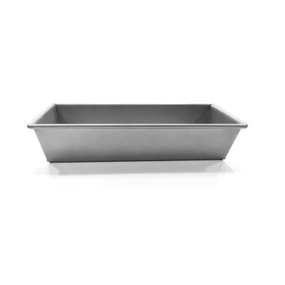 China Aluminum Steel Bread Pan 1.5lbs Bread Pan Toast Box 32.4*12.8*7cm Seamless Sustainable Toast Box for sale