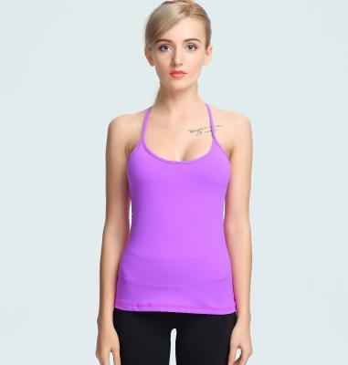 China Wholesale 4 way stretch x-back women sport tank top for sale