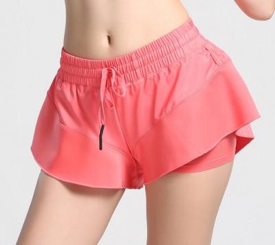 China New Arrival Sport training sweet split skirt womens fitness shorts for sale