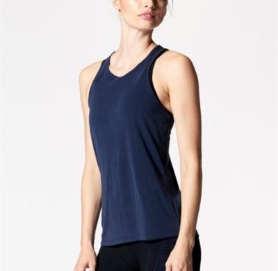 China Wholesale Custom Four Way Stretch Fitness Women Yoga Tank Tops for sale