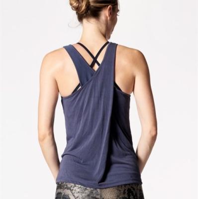 China 2018 professional breathable athletic wear women yoga tank tops for sale