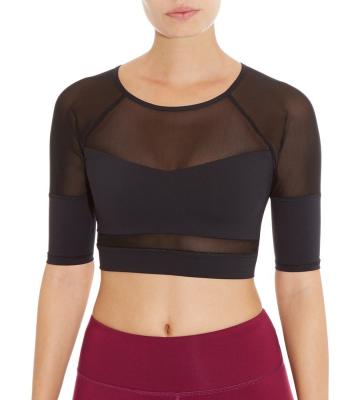 China New design gym yoga wear ladies fitness crop top sexy for sale