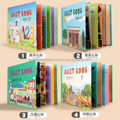 China Busy Book Newest Study Montessori Preschool Study Themes For Kids Custom Educational Study Book For Autism Quiet Book for sale