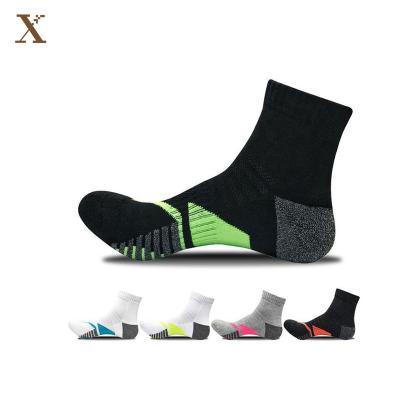 China XX-A 007 QUICK DRY Sport Padded Athletic Ankle Cushioned Thick Running Sports Socks for sale