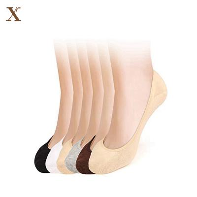 China XX-A 131 QUICK DRY women's footie ladies no show invisible liner socks girls feet socks for women flats foot cover sock for sale