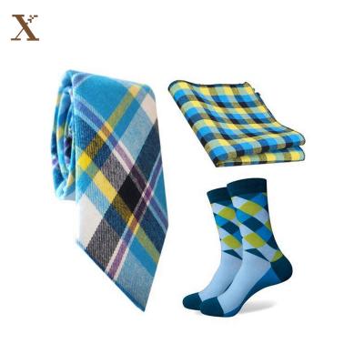 China XX-A 428 Business QUICK DRY tie and sock set men's gift socks gift box socks for sale