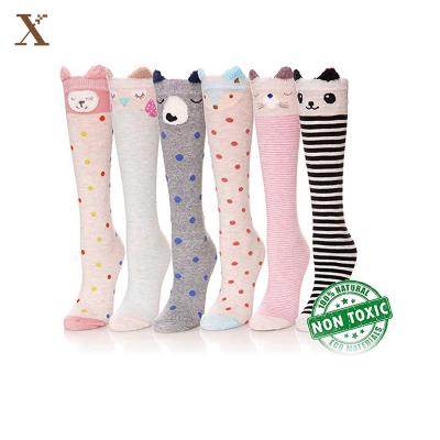 China XX-A 493 long cute QUICK DRY knee high socks for sale