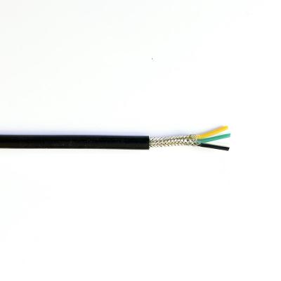 China 3 Cores Flexible Silicone Shielded Sensor Cable For Temperature Sensors for sale