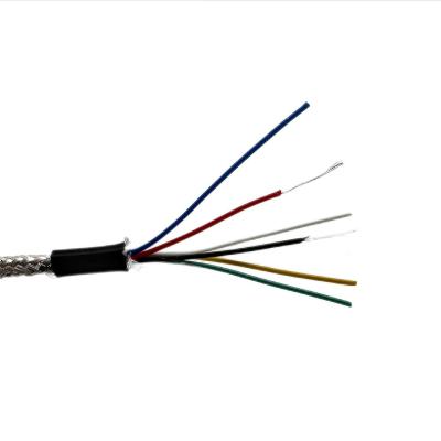 China HEAT 180 C MS 6 Core Shielded Control Multi Core Cable for sale