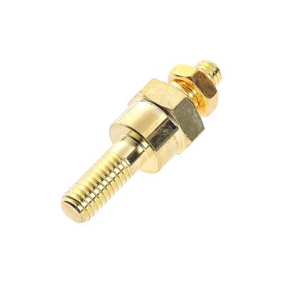 China Car battery truck battery or other factory supply RT-60 gold plated shearbolt fastener and nut bolt for battery stud for car refitting for sale