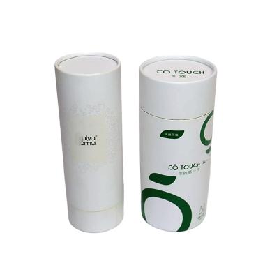 China FUHING Materials Custom Eco Friendly Round Box Craft Recycled Empty Biodegradable Cardboard Tube Boxes Packaging Tubes for sale