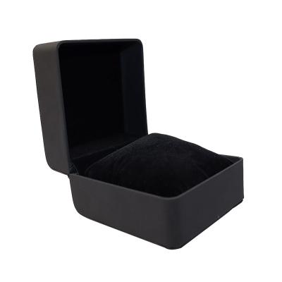 China Custom Recyclable Flip Watch Packaging Box High End Luxury Modern Luxury Gift Box Black Empty Watch Box for sale