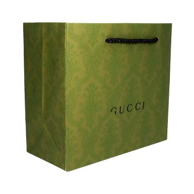 China Recyclable Luxury Cosmetic Small Store Mini Tote Gift Paper Bag Packaging Shopping Bag Brand Luxury Paper Bag With Handle for sale