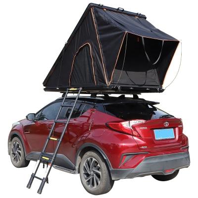 China Factory Customized 2021 Camouflage/Field Play Aluminum Roof Top Tent Car Aluminum Roof Top Tents For Camping Roof Top Tent 3 Person for sale