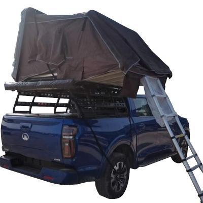 China Camouflage/Field Game 4X4 Shell Car Roof Top Tent Hard Folding Camping Tent For Outdoor SUV Camping Tent for sale