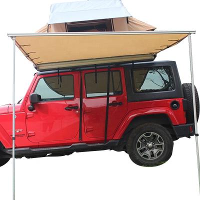 China Extended type 2021 hot sale car side tent retractable car side tent outdoor camping rv tent for sale