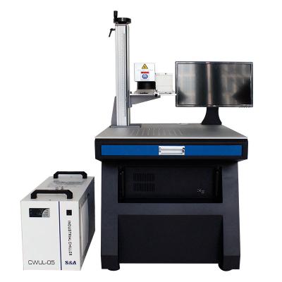 China High Quality Cheapest 3D Marker OnlineLaser Printing 3W 5W 10w UV Laser Marking Machine For Glass for sale